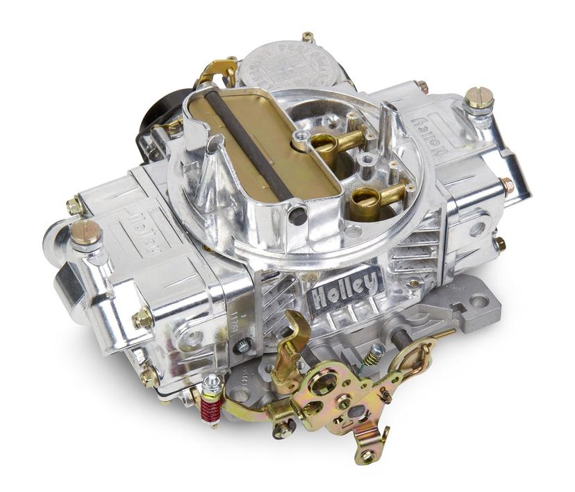 HOLLEY 0-80458SA Polished Aluminum Universal Street/Strip Carburetor - Product image