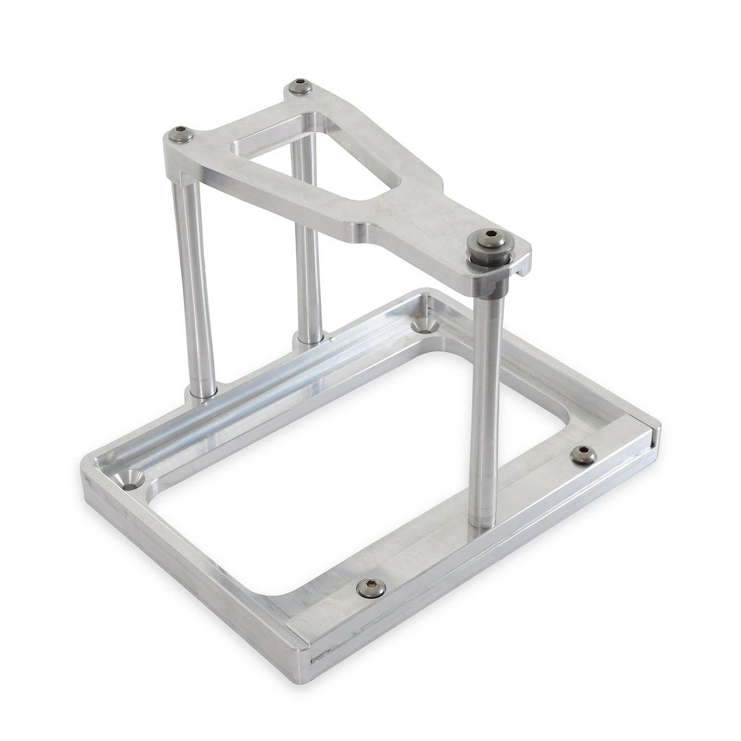 HOLLEY 120106DS ALUMINUM BATTERY MOUNT GRP 34/78, For Use With Group 34/78 Batteries With A Standard Length Of 10-1/4 Inch; Aluminum; With Stainless Steel Fasteners - High quality product image showing HOLLEY 120106DS ALUMINUM BATTERY MOUNT GRP 34/78, For Use With Group 34/78 Batteries With A Standard Length Of 10-1/4 Inch; Aluminum; With Stainless Steel Fasteners details and features