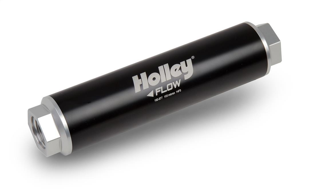 HOLLEY 162577 162-577 460 GPH VR Series Billet Fuel Filter - High quality product image showing HOLLEY 162577 162-577 460 GPH VR Series Billet Fuel Filter details and features