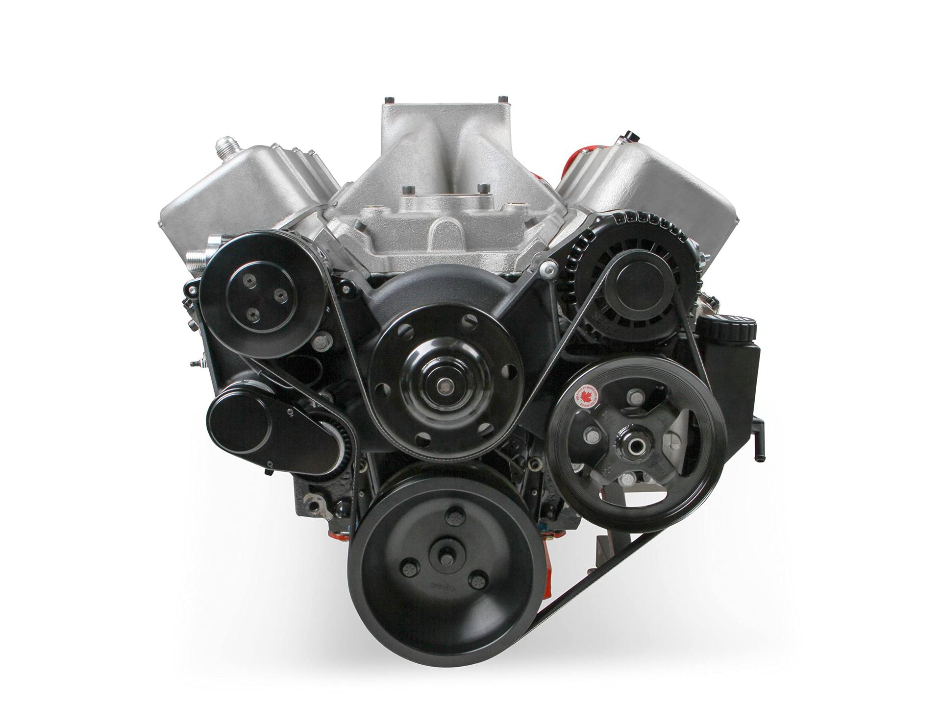 HOLLEY 20-242BK Mid-Mount Accessory Drive System, Bbc-Black - High quality product image showing HOLLEY 20-242BK Mid-Mount Accessory Drive System, Bbc-Black details and features