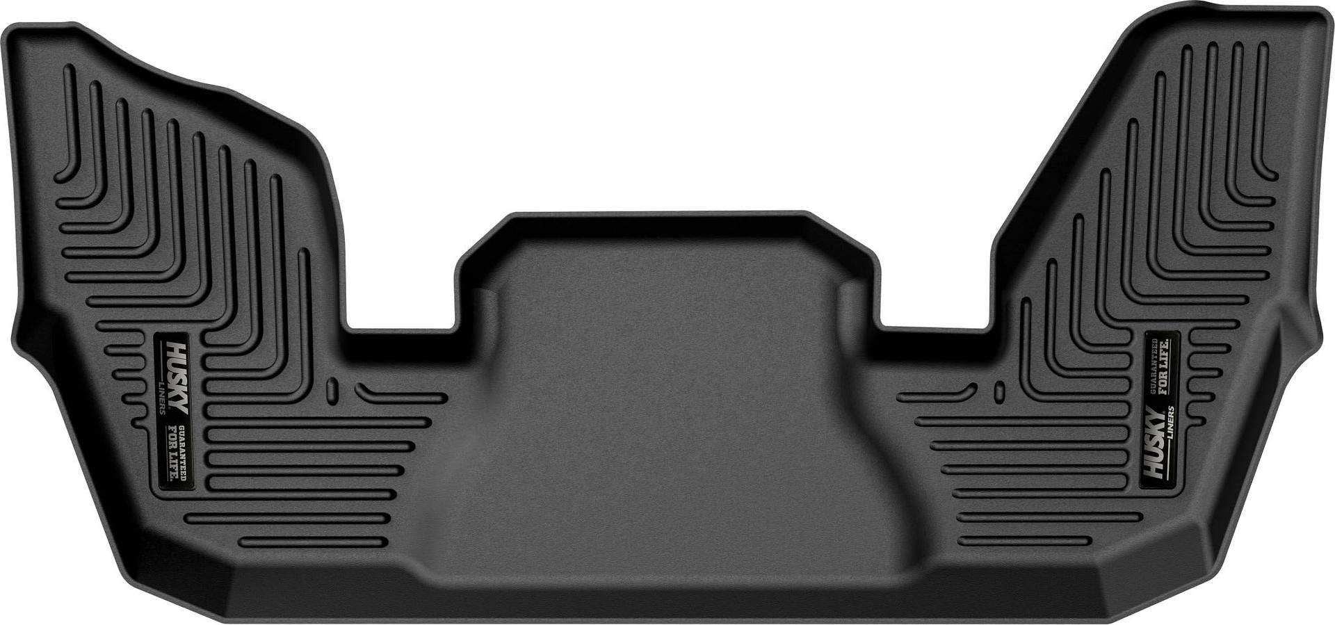 HUSKY LINERS 14821 Weatherbeater Floor Mats | Fits 2023 - 2024 Honda Pilot | 3rd Row, 1-pc Black - High quality product image showing HUSKY LINERS 14821 Weatherbeater Floor Mats | Fits 2023 - 2024 Honda Pilot | 3rd Row, 1-pc Black details and features