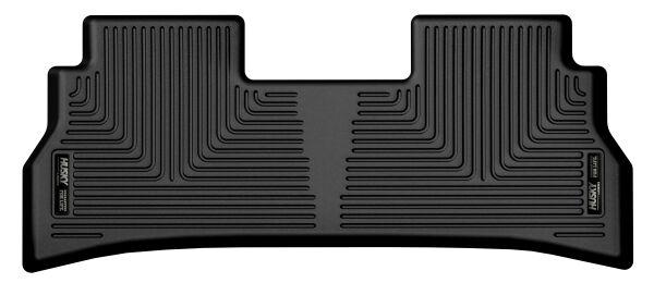 HUSKY LINERS 14891 WB 2ND SEAT FLOOR LINER, Molded Fit; Raised Ridge; Black; TPO (Thermoplastic Olefin); 1 Piece - High quality product image showing HUSKY LINERS 14891 WB 2ND SEAT FLOOR LINER, Molded Fit; Raised Ridge; Black; TPO (Thermoplastic Olefin); 1 Piece details and features