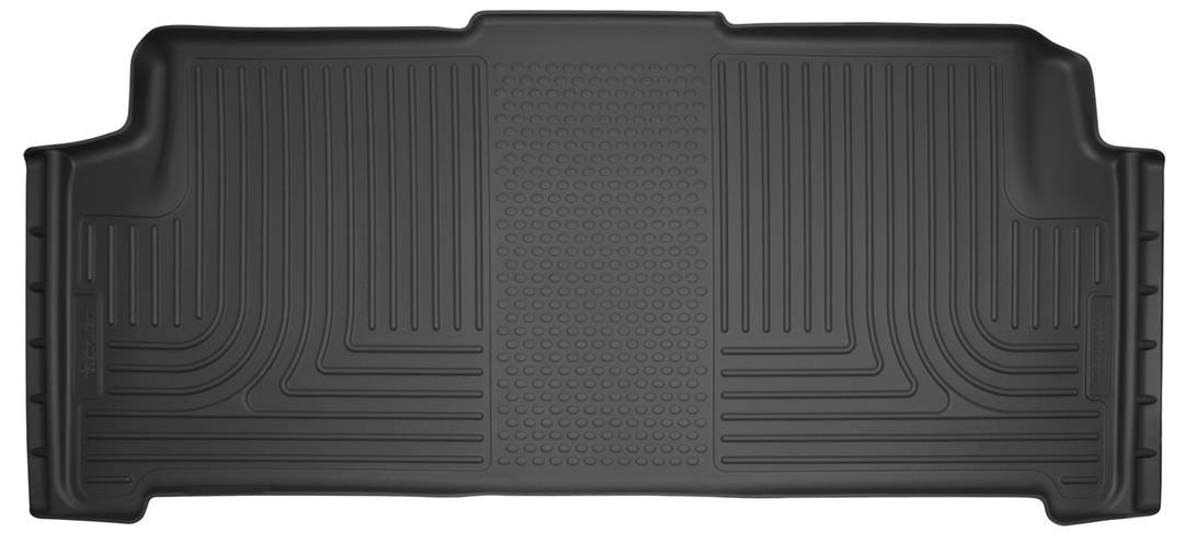 HUSKY LINERS 19081 Weatherbeater | Fits 2008 - 2016 Chrysler Town & Country Stow - N - Go, 2008 - 2020 Dodge Grand Caravan Stow - N - Go | Second Row Liner, Black - High quality product image showing HUSKY LINERS 19081 Weatherbeater | Fits 2008 - 2016 Chrysler Town & Country Stow - N - Go, 2008 - 2020 Dodge Grand Caravan Stow - N - Go | Second Row Liner, Black details and features