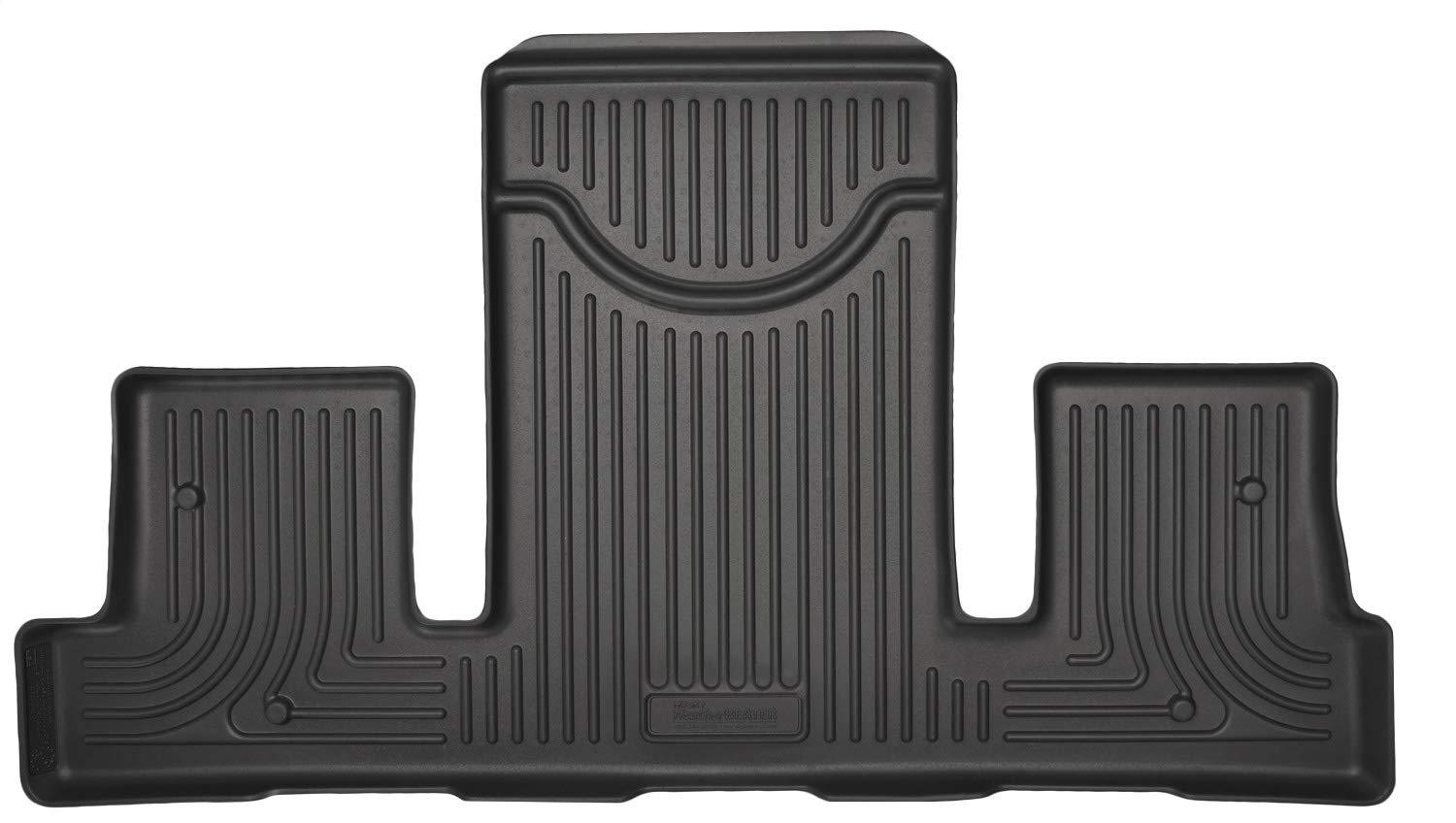 HUSKY LINERS 19221 Weatherbeater Floor Mats | Fits 2008-2017 Buick Enclave; 2009-2017 Chevrolet Traverse; 2007-2017 GMC Acadia; 2007-2010 Saturn Outlook w/2nd Row Bucket Seats | 3rd Row, 1-pc Black - High quality product image showing HUSKY LINERS 19221 Weatherbeater Floor Mats | Fits 2008-2017 Buick Enclave; 2009-2017 Chevrolet Traverse; 2007-2017 GMC Acadia; 2007-2010 Saturn Outlook w/2nd Row Bucket Seats | 3rd Row, 1-pc Black details and features