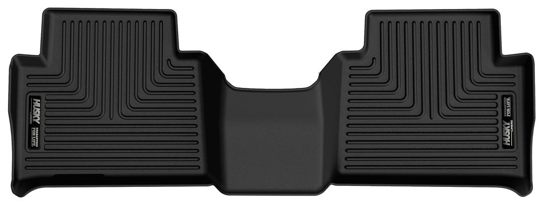 HUSKY LINERS 19251 Weatherbeater Floor Mats | Fits 2023 - 2024 Chevrolet Colorado & GMC Canyon Crew Cab | 2nd Row, 1-pc Black - The Twister Group Tools product