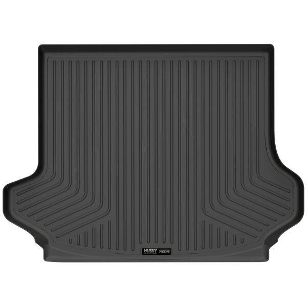 HUSKY LINERS 20431 Weatherbeater | Fits 2022 - 2023 Jeep Grand Cherokee (Excludes Hybrid Models) Cargo Liner - Black - High quality product image showing HUSKY LINERS 20431 Weatherbeater | Fits 2022 - 2023 Jeep Grand Cherokee (Excludes Hybrid Models) Cargo Liner - Black details and features