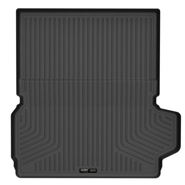 HUSKY LINERS 20671 Weatherbeater | Fits 2021 - 2023 Jeep Grand Cherokee L (Fits to Back of 2nd Row, Over Folded Flat 3rd Row), Cargo Liner - Black - The Twister Group Tools product