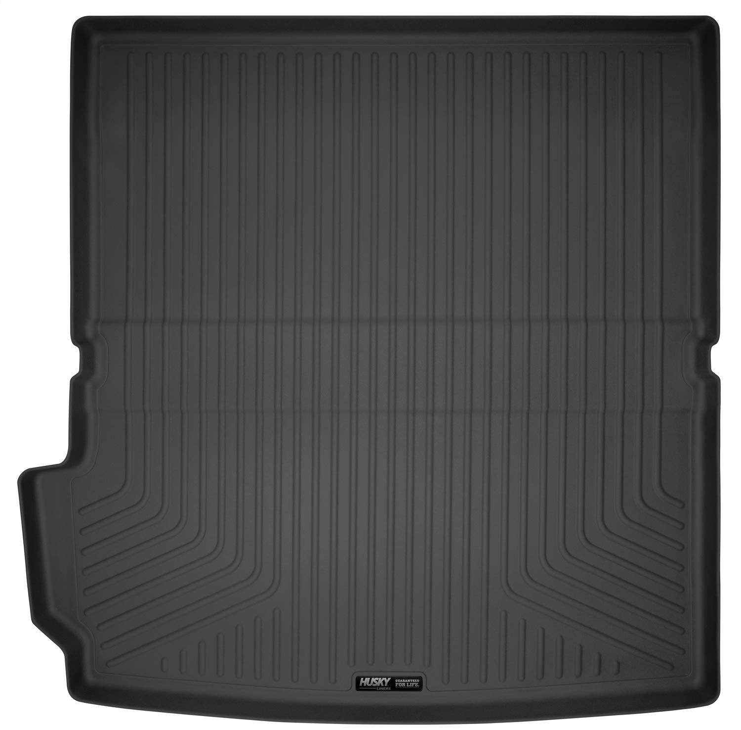 HUSKY LINERS 22051 Weatherbeater Cargo Liner | Fits 2018 - 2024 Chevrolet Traverse (2024 Limited Only) (Fits to Back of 2nd Row Over Folded Flat 3rd Row) | Cargo, 1-pc Black - High quality product image showing HUSKY LINERS 22051 Weatherbeater Cargo Liner | Fits 2018 - 2024 Chevrolet Traverse (2024 Limited Only) (Fits to Back of 2nd Row Over Folded Flat 3rd Row) | Cargo, 1-pc Black details and features