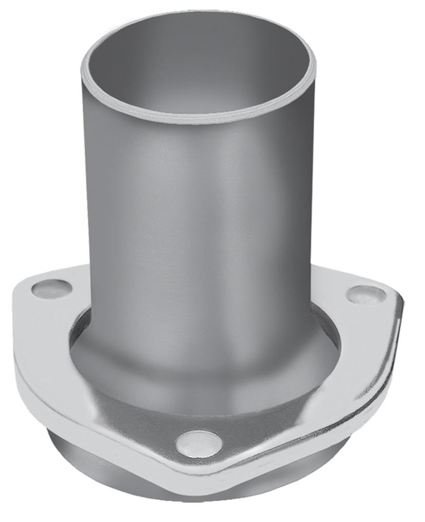 HEDMAN 21101 Street - 2 1/2 INCH TO 2 INCH 3 BOLT FLANGE REDUCER-MILD STEEL