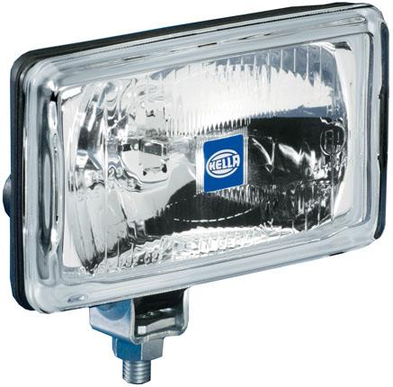 HELLA 005860231 450 DRV CLR H3 12V SAE/ECE, Halogen Bulb; H3 Halogen Clear Bulb; 3.5 X 6.3 Inch Rectangular; 55 Watt; Driving Beam; Clear Lined Lens; ABS Housing; Universal Stud Mount; Single Light With Bulb/ Mounting Hardware - The Twister Group Tools product