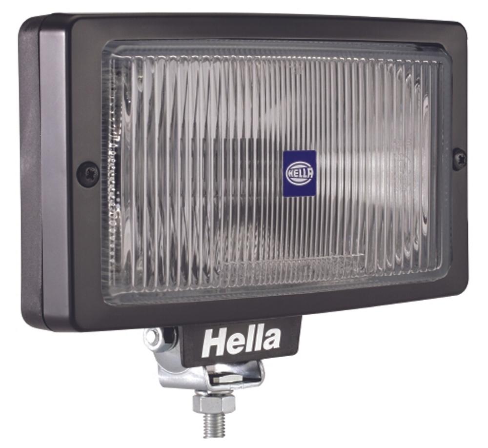 HELLA 006300911 LAMP JUMBO 220 FOG H3 12V, Halogen Bulb; H3 Bulb; 5.23 x 9.52 Inch Rectangular; 55 Watt; Fog Beam; Glass Lens; Black ABS Plastic Housing; Zinc Coated Steel Bracket Mount - High quality product image showing HELLA 006300911 LAMP JUMBO 220 FOG H3 12V, Halogen Bulb; H3 Bulb; 5.23 x 9.52 Inch Rectangular; 55 Watt; Fog Beam; Glass Lens; Black ABS Plastic Housing; Zinc Coated Steel Bracket Mount details and features