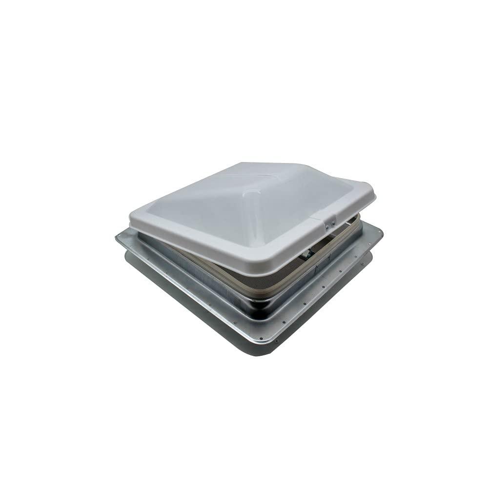 HENGS 74111A-C1G1 Universal Roof Vent Non-Powered with Exchange Lid - 14FT Smoke - Product image