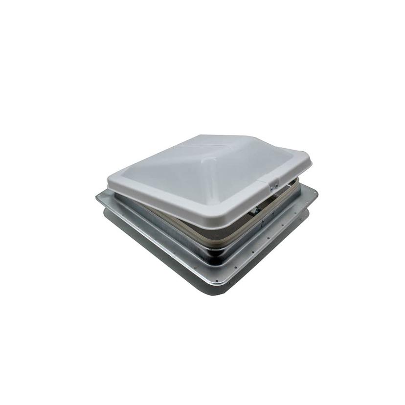 HENGS 74111A-C1G1 Universal Roof Vent Non-Powered with Exchange Lid - 14FT Smoke
