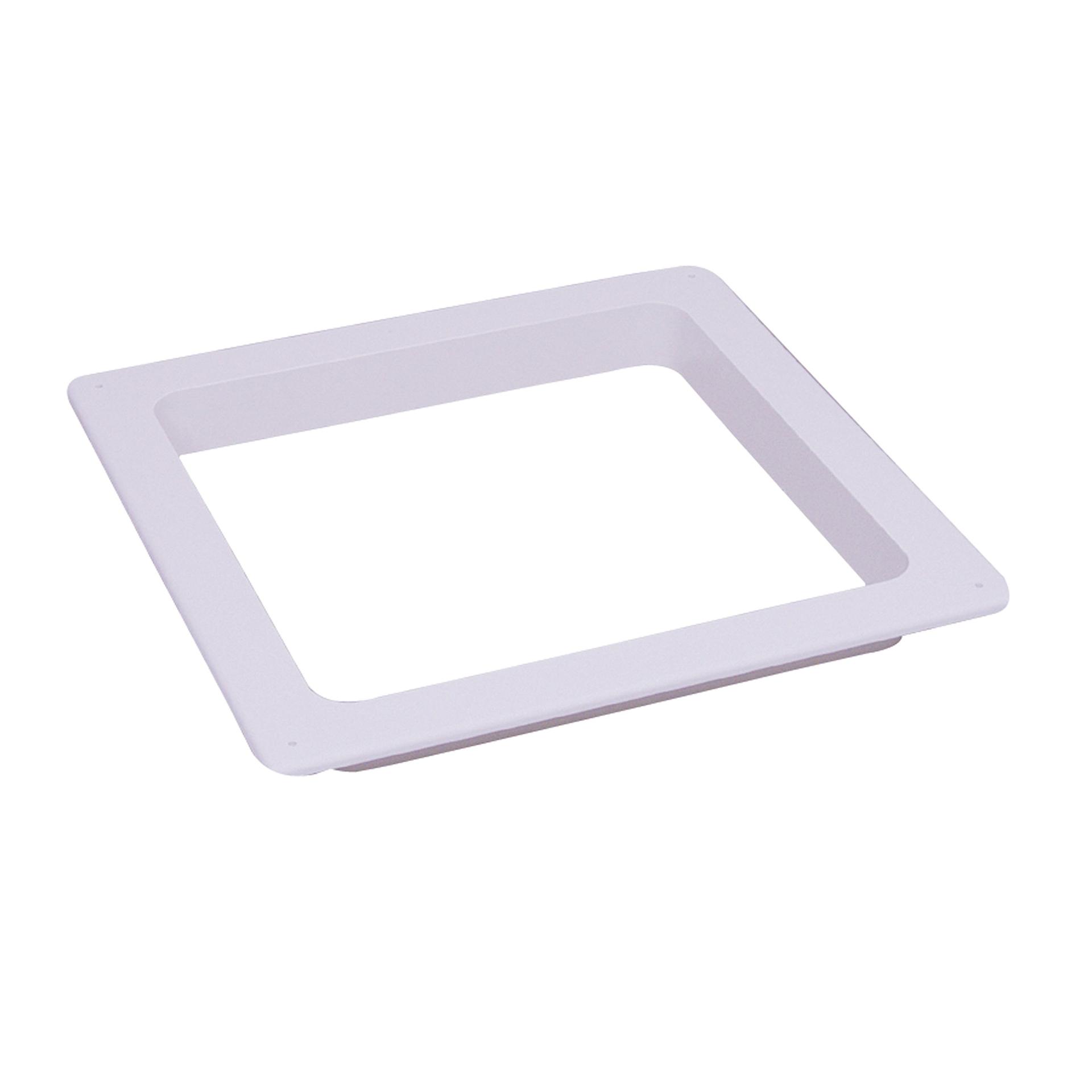 HENGS 90146 Replacement Garnish, 6 INCH Vertical Leg - White - Product image