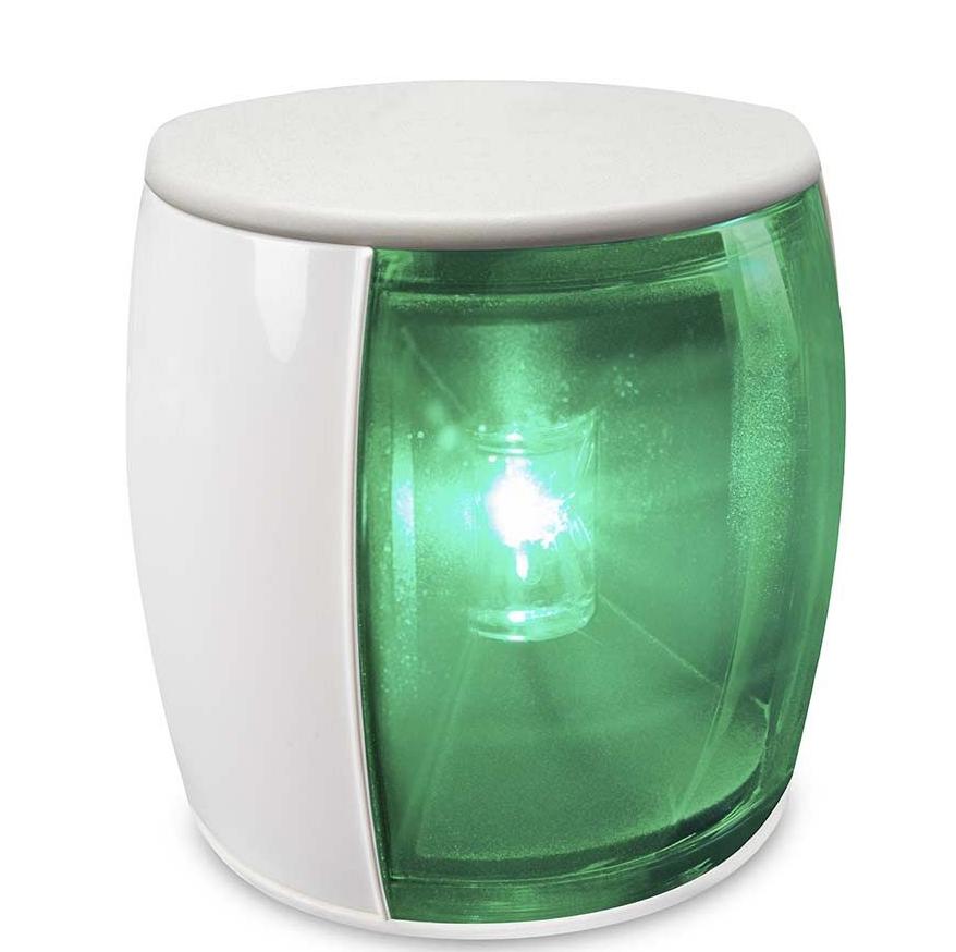 HELLA 017.461-111 3 NM NAVILED PRO STARBOARD NAVIGATI, Starboard Light; 3.43 Inch Width x 2-1/4 Inch Depth x 3.54 Inch Height; Less Than 2 Watt Power Consumption; 3 Nautical Miles Visible Distance - High quality product image showing HELLA 017.461-111 3 NM NAVILED PRO STARBOARD NAVIGATI, Starboard Light; 3.43 Inch Width x 2-1/4 Inch Depth x 3.54 Inch Height; Less Than 2 Watt Power Consumption; 3 Nautical Miles Visible Distance details and features
