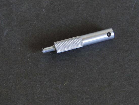 HELIX RACING 041-9210 ALUMINUM HANDLE, Use To Remove Valve Cores; Without Handle; Aluminum - High quality product image showing HELIX RACING 041-9210 ALUMINUM HANDLE, Use To Remove Valve Cores; Without Handle; Aluminum details and features