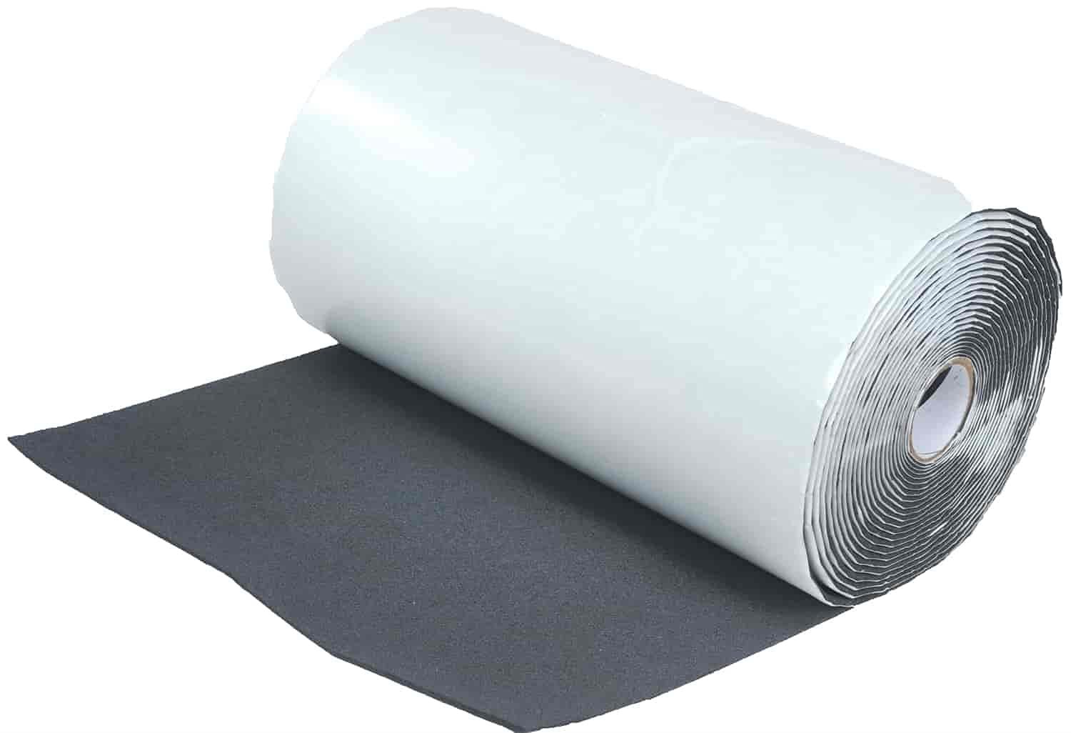 HUSHMAT 22400 Silencer Megabond - (1) 24in x 50ft Roll - 1/4in Thick 100 SqFt. - High quality product image showing HUSHMAT 22400 Silencer Megabond - (1) 24in x 50ft Roll - 1/4in Thick 100 SqFt. details and features