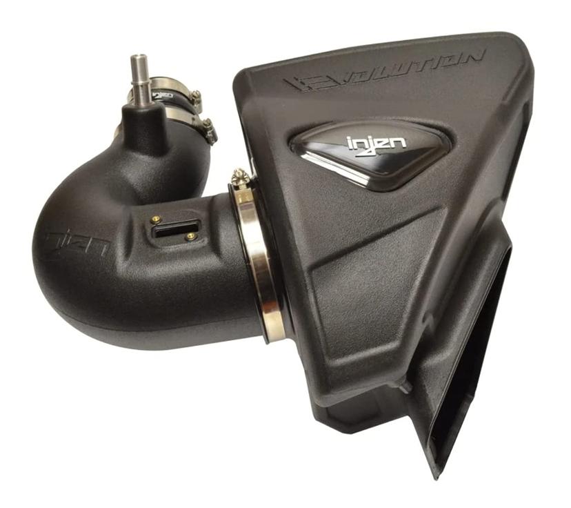 INJEN EVO7302 Cold Air Intake; Evolution Series; Black Polyethylene Tube; Supernano-Web Blue Filter; With Air Box