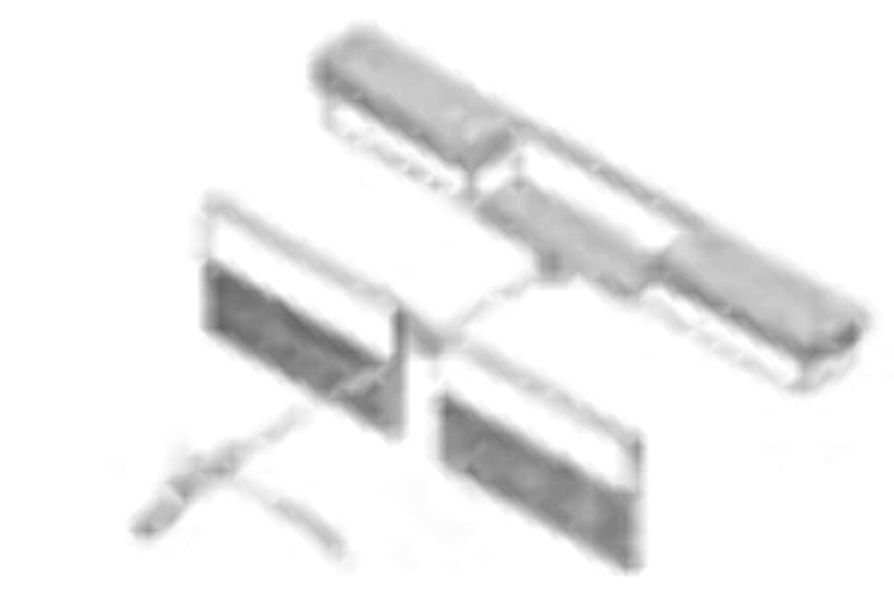 INDUSTRIAL BRUSH 3009796 Splash Stop Hitch Mount Brush Shield - High quality product image showing INDUSTRIAL BRUSH 3009796 Splash Stop Hitch Mount Brush Shield details and features