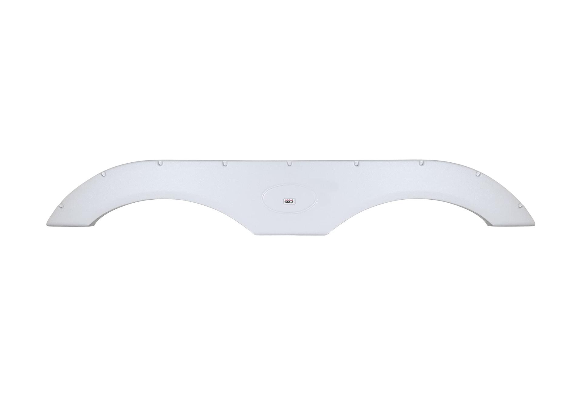 ICON 01770 0Tandem Axle fender skirt FSfor Keystone - Polar White - High quality product image showing ICON 01770 0Tandem Axle fender skirt FSfor Keystone - Polar White details and features