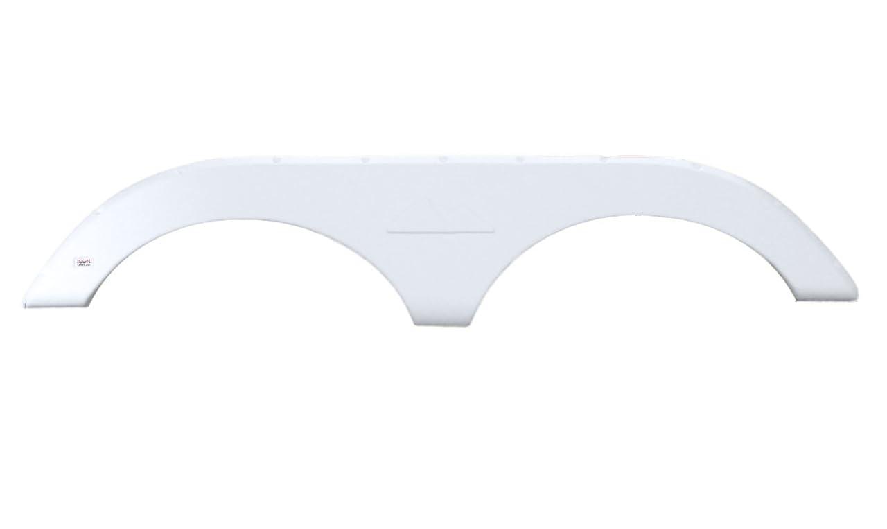 ICON 01796 Fender Skirt, Tandem, Keystone, FSPolar White - High quality product image showing ICON 01796 Fender Skirt, Tandem, Keystone, FSPolar White details and features