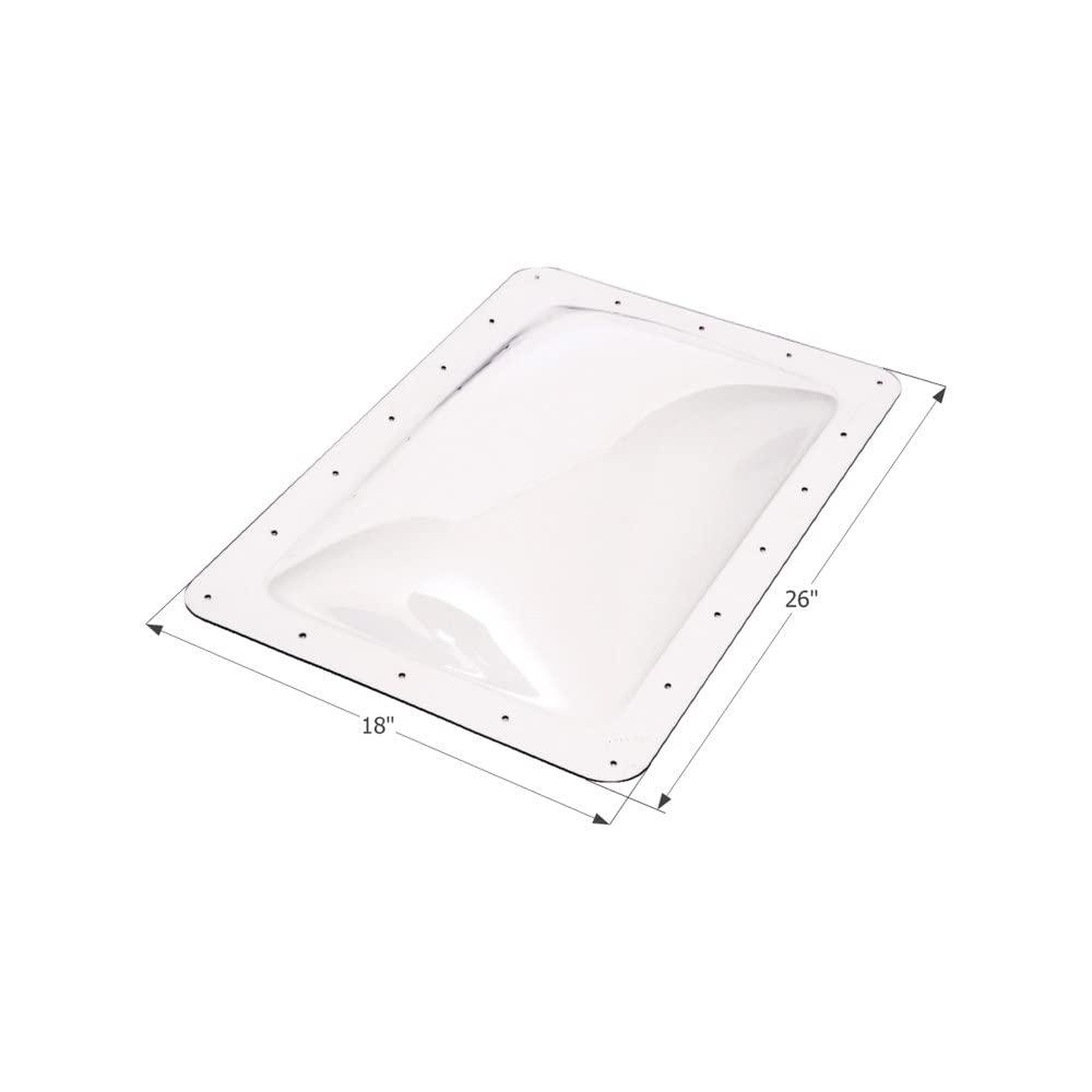 ICON 01819 RV Skylight - SL1422W - White - The Twister Group Tools product