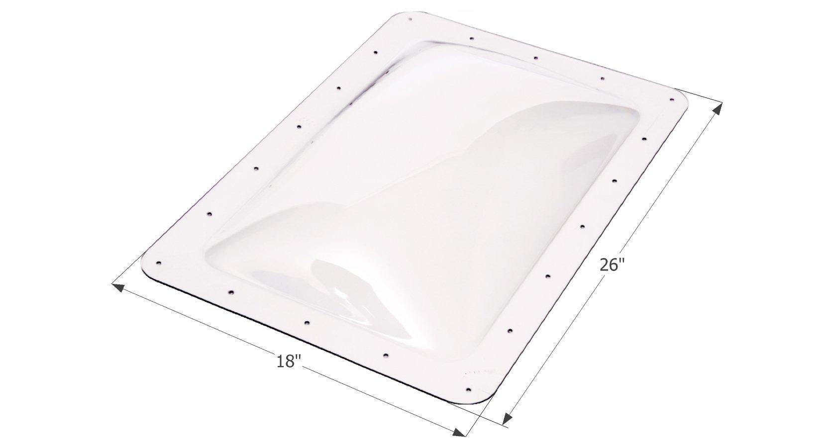ICON 01820 RV Skylight - SL1422C - Clear - High quality product image showing ICON 01820 RV Skylight - SL1422C - Clear details and features