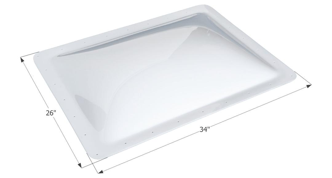 ICON 01859 RV Skylight - SL2230W - White - The Twister Group Tools product