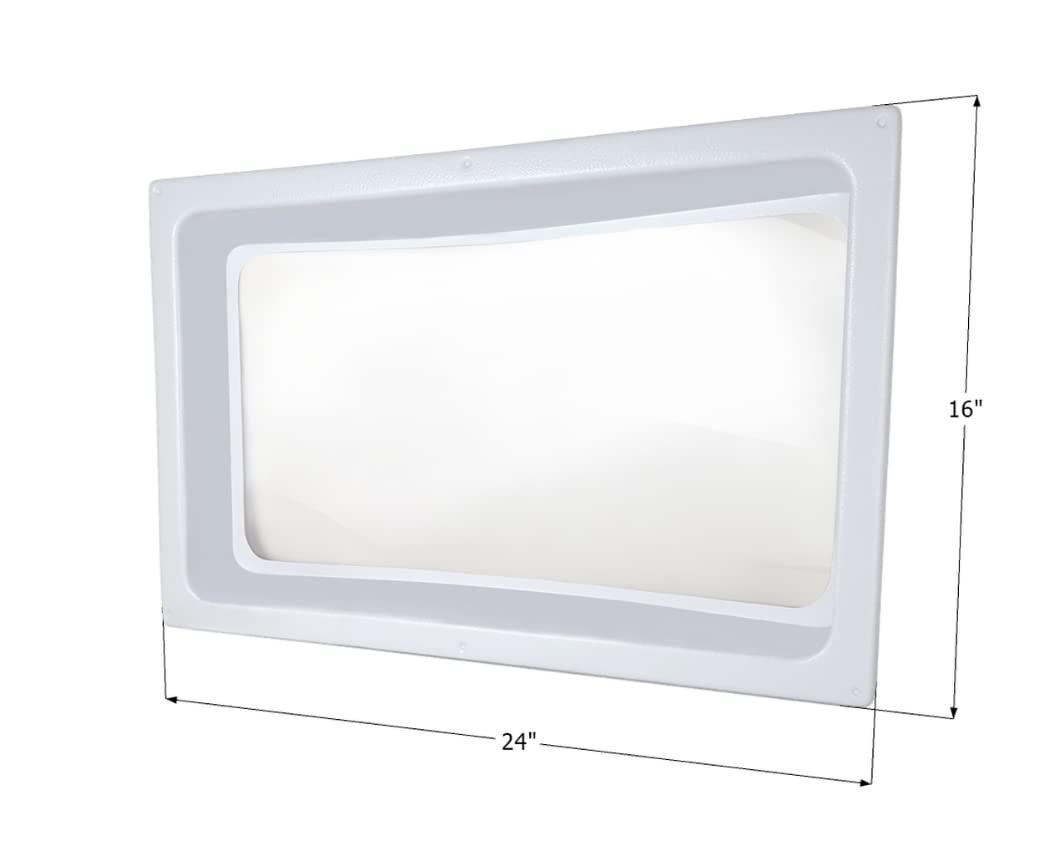 ICON 01981 0Skylight Inner Dome SL1422 for 22 INCH x 14 INCH x 5 INCH Opening - Clear - The Twister Group Tools product