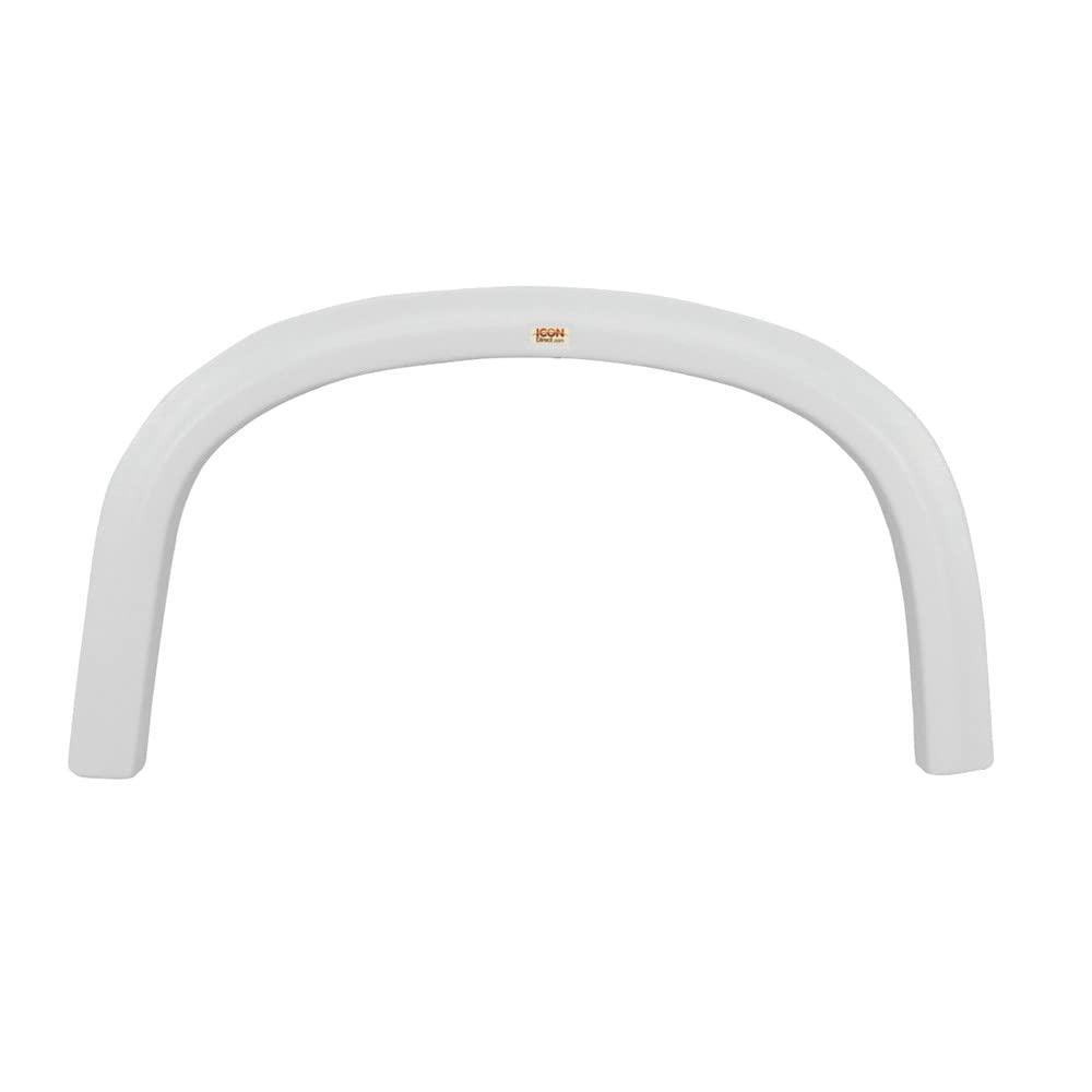 ICON 12038 Single Axle Fender Skirt FS2038 for Four Winds - Polar White - High quality product image showing ICON 12038 Single Axle Fender Skirt FS2038 for Four Winds - Polar White details and features