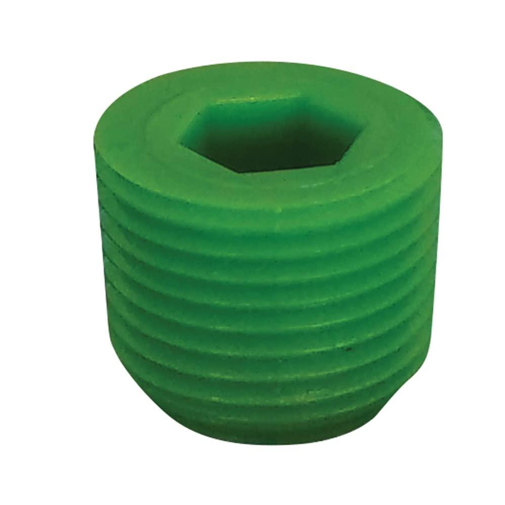 ICON 12482 Plug, 3/8 INCH MPT (Green) - High quality product image showing ICON 12482 Plug, 3/8 INCH MPT (Green) details and features