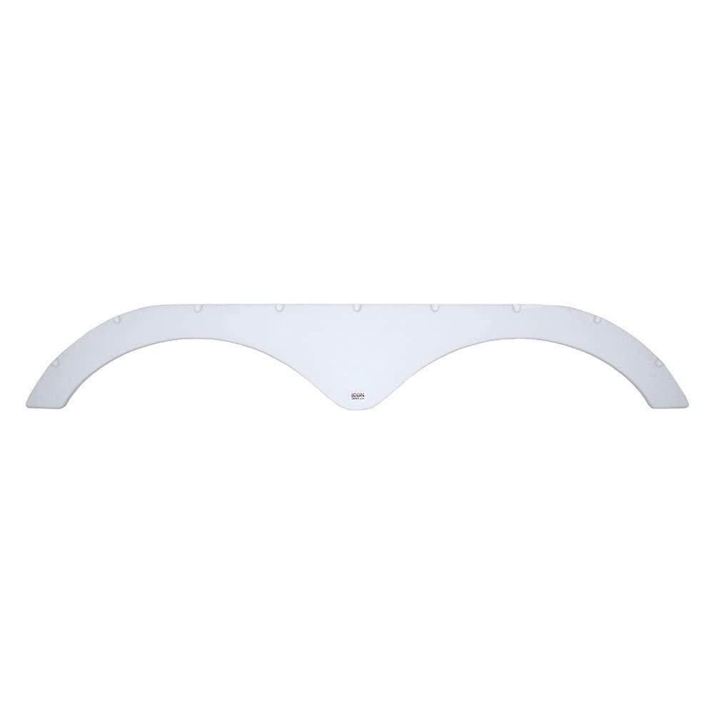 ICON 12890 Fender Skirt, Tandem, Heartland, FS2381, Black - High quality product image showing ICON 12890 Fender Skirt, Tandem, Heartland, FS2381, Black details and features