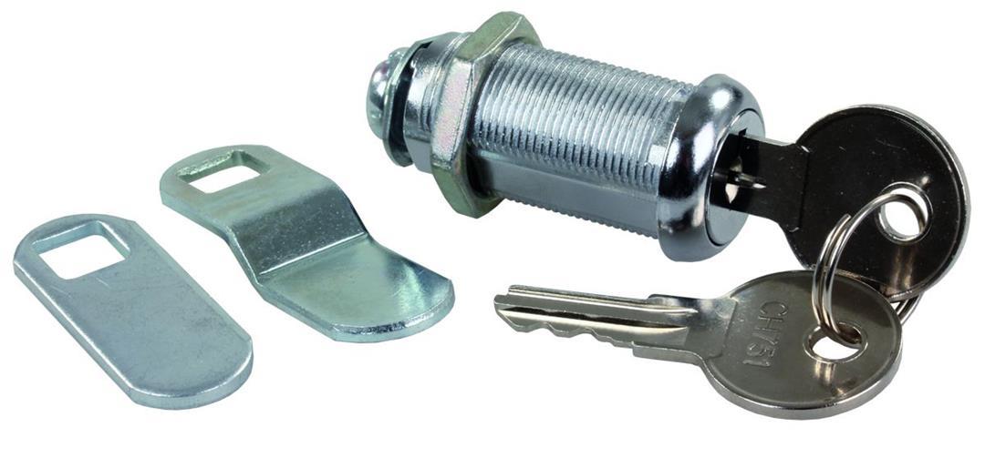 JR PRODUCTS 00335 Standard Compartment Door Key Lock - 1-3/8 INCH - The Twister Group Tools product