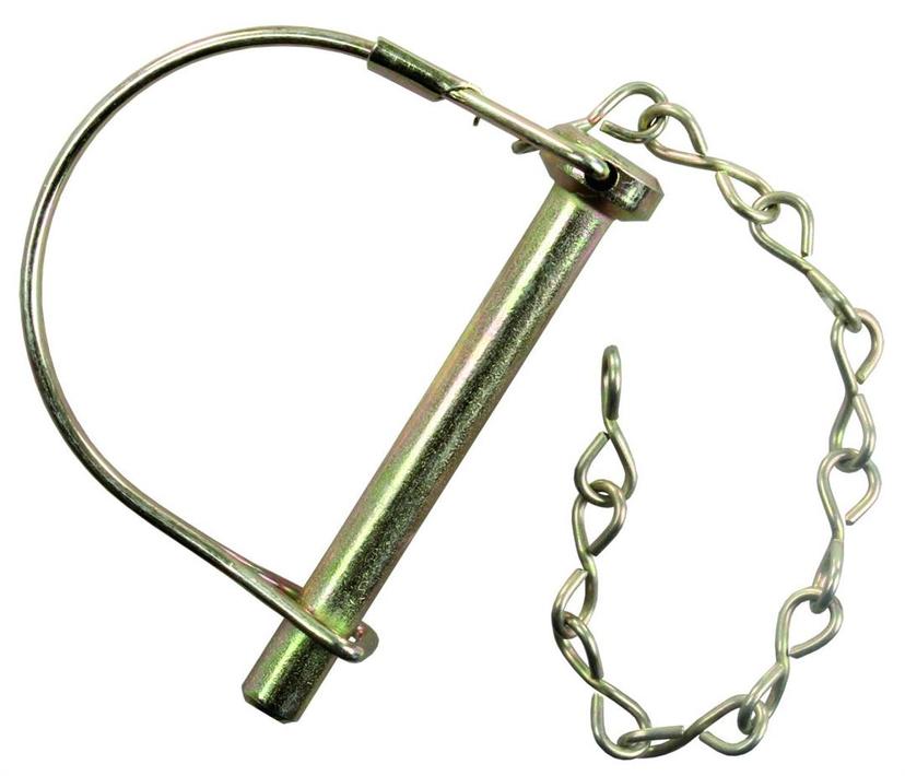 JR PRODUCTS 01184 Coupler Lock Pin with Saver - 5/16 INCH