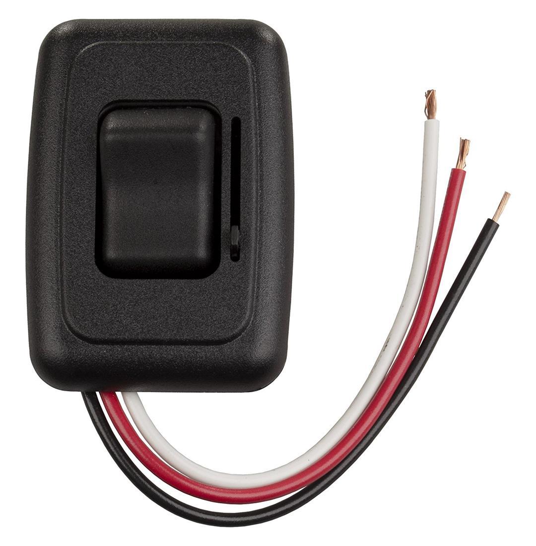 JR PRODUCTS 0512315 05-12315 LED Side Slide Dimmer Switch (Black) - The Twister Group Tools product