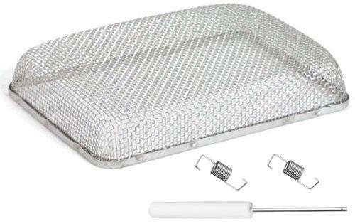 JR PRODUCTS 0630175 06-30175 Mud Dauber Screen for Water Heater Vents - 6 INCH x 8.5 INCH x 1.3 INCH - High quality product image showing JR PRODUCTS 0630175 06-30175 Mud Dauber Screen for Water Heater Vents - 6 INCH x 8.5 INCH x 1.3 INCH details and features