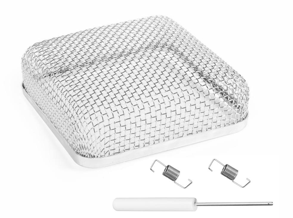 JR PRODUCTS 0630185 06-30185 Mud Dauber Screen for Furnace Vents and Battery Vents - 4-1/2 INCH x 4-1/2 INCH x 1-5/16 INCH - The Twister Group Tools product