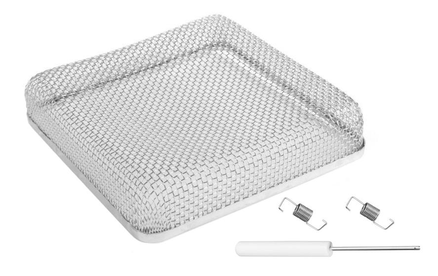 JR PRODUCTS 0630225 06-30225 Mud Dauber Screen for Water Heater Doors - 6-3/4 INCH x 6-3/4 INCH x 1-5/16 INCH - High quality product image showing JR PRODUCTS 0630225 06-30225 Mud Dauber Screen for Water Heater Doors - 6-3/4 INCH x 6-3/4 INCH x 1-5/16 INCH details and features