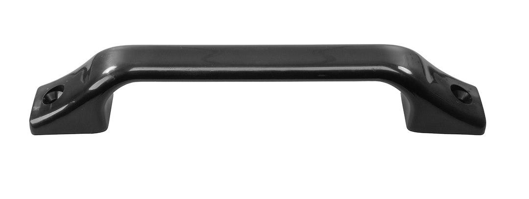 JR PRODUCTS 06-30315 GRAB HANDLE BLACK, Black; Plastic; 7-7/8 Inch Mounting Hole Distance On Center; Without Lights; Single - High quality product image showing JR PRODUCTS 06-30315 GRAB HANDLE BLACK, Black; Plastic; 7-7/8 Inch Mounting Hole Distance On Center; Without Lights; Single details and features