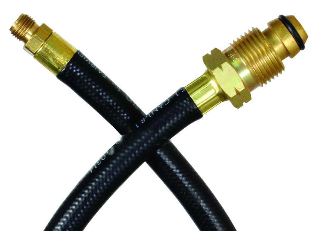 JR PRODUCTS 0730615 07-30615 15 INCH OEM Pigtail POL End Hose - High quality product image showing JR PRODUCTS 0730615 07-30615 15 INCH OEM Pigtail POL End Hose details and features