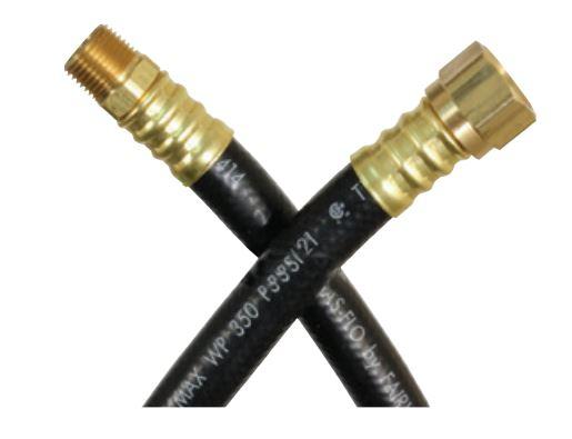 JR PRODUCTS 0731655 07-31655 3/8 INCH Lp OEM Supply Hose 24 INCH - The Twister Group Tools product