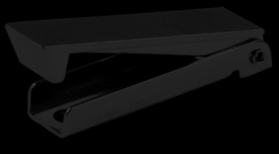 JR PRODUCTS 10225 Black Baggage Door Catch Square (5) - The Twister Group Tools product