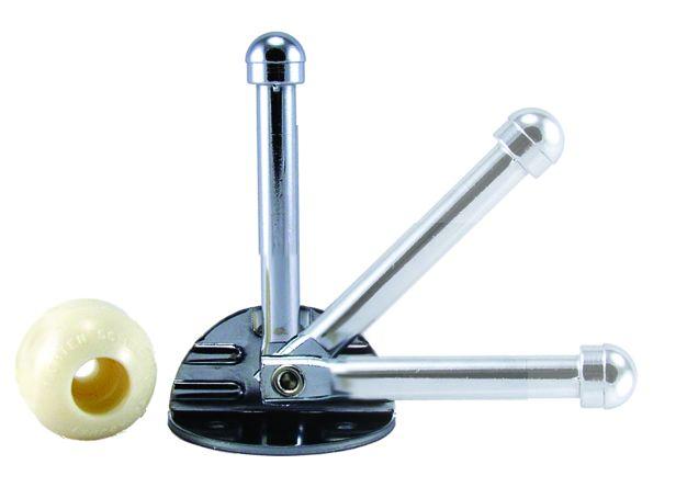 JR PRODUCTS 10645 Pivoting 180° Door Holder - 3-1/2 INCH - The Twister Group Tools product