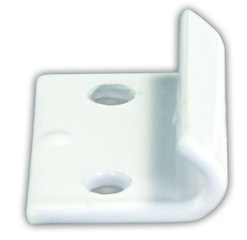 JR PRODUCTS 10855 Fold Down Camper Catch - White - High quality product image showing JR PRODUCTS 10855 Fold Down Camper Catch - White details and features