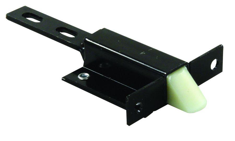 JR PRODUCTS 10935 Black 2 inch Compartment Door Trigger Latch - High quality product image showing JR PRODUCTS 10935 Black 2 inch Compartment Door Trigger Latch details and features