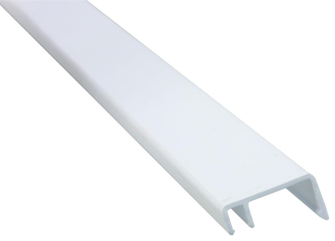 JR PRODUCTS 11471 White 8 foot Hehr Style Screw Cover - High quality product image showing JR PRODUCTS 11471 White 8 foot Hehr Style Screw Cover details and features