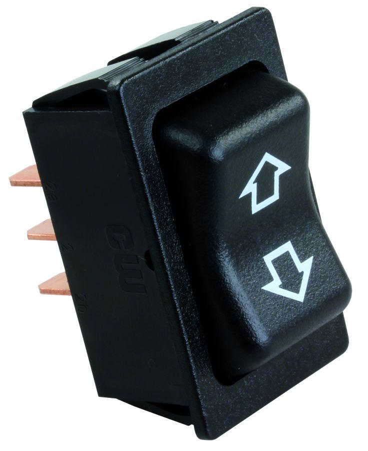 JR PRODUCTS 12395 Black 4-Pin Slide-Out Switch - High quality product image showing JR PRODUCTS 12395 Black 4-Pin Slide-Out Switch details and features