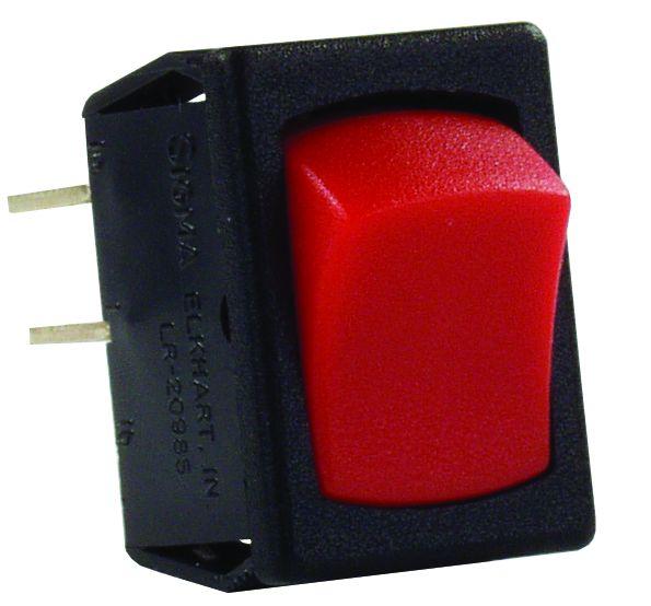 JR PRODUCTS 12795 Red/Black SPST Mini On/Off Switch - The Twister Group Tools product