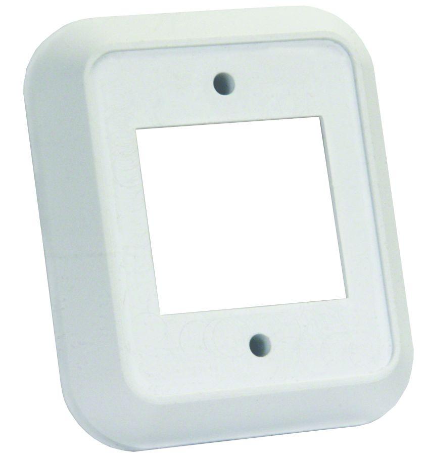 JR PRODUCTS 13515 Double Switch Wall Spacer - White - High quality product image showing JR PRODUCTS 13515 Double Switch Wall Spacer - White details and features