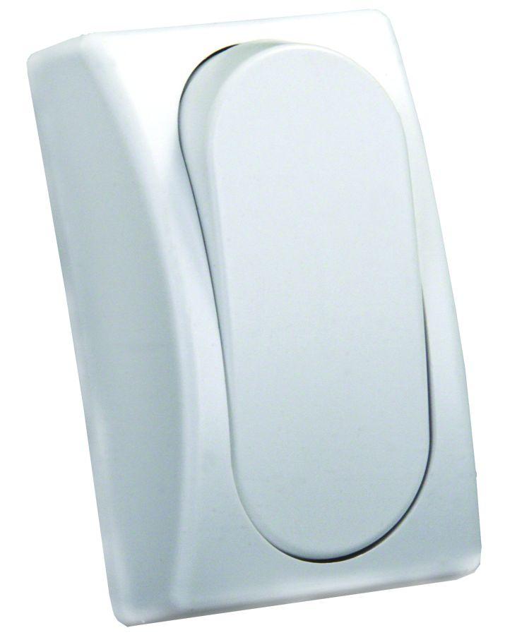 JR PRODUCTS 13575 Modular On/Off Switch - Single, White - The Twister Group Tools product